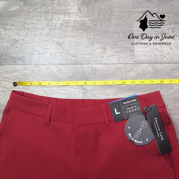 Emerson Lang Mid Rise The Perri Pant Size L - Picture 3 of 6